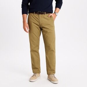 Dockers Stain Defender Khaki Chino Pants Mens 34x32 Straight Fit Cotton Beige